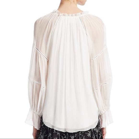 Cinq à Sept Romy Silk Blouse - Picture 4 of 6